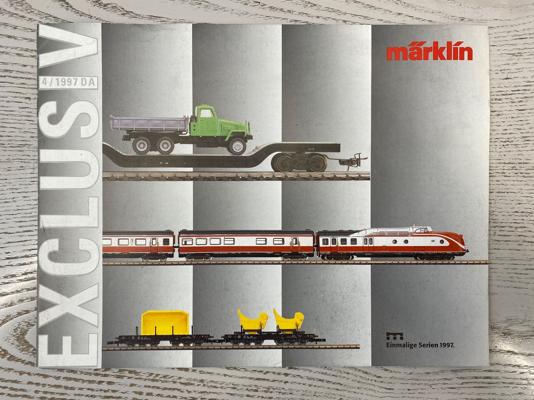 Märklin Modellini di ferrovie: Märklin Exclusiv 4/1997 DA – Usato da Lupsingen venduto da New-Haven