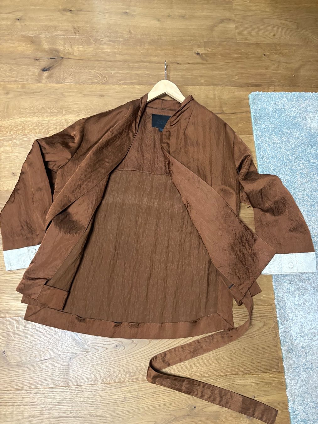 Zara Jacken: Zara Jacke braun mit Bindegürtel Grösse M – Neu (gemäss Beschreibung) aus Gutenswil von mse_hbj5 2