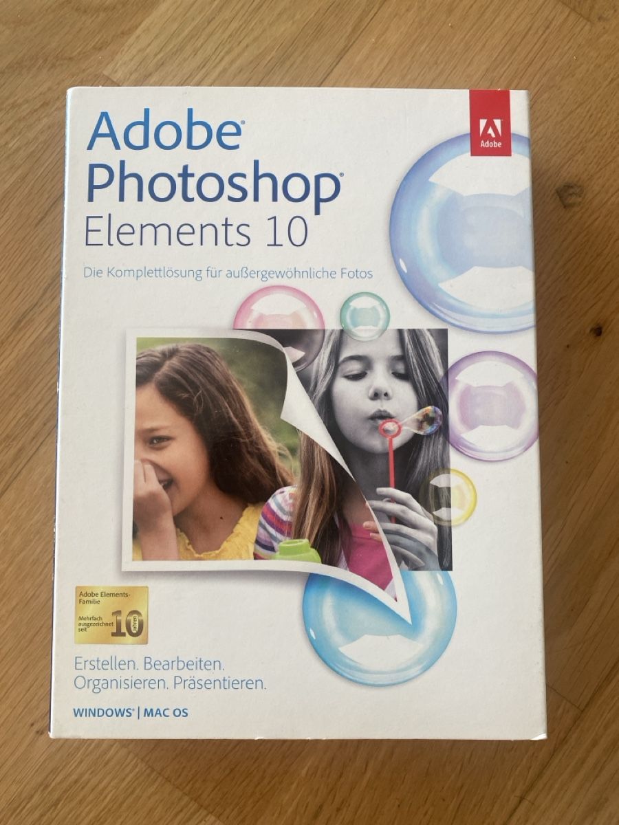 Adobe Software: Adobe Photoshop elements 10 – Usato da Dietikon venduto da Tdaf33