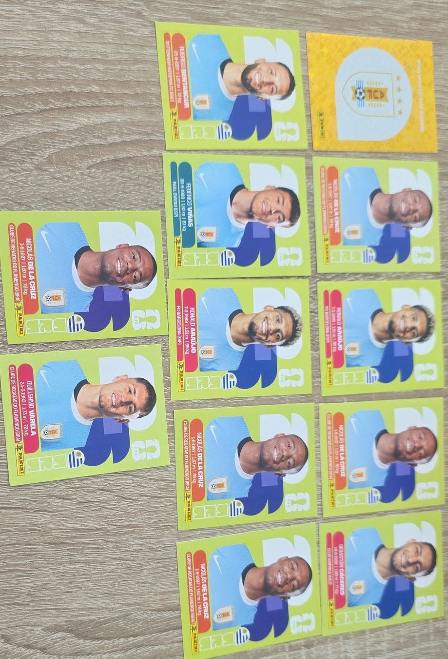 Panini Carte collezionabili: Figurine Panini Uruguay – Usato da Massagno venduto da Arj87