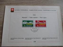 Feuille de collection n° 139 français 50.--