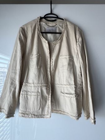 Marella Sommerblazer, Jacke Leinen  L Gr. 40 / 42