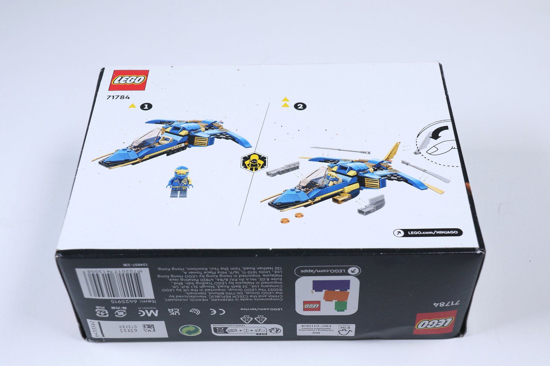Lego Kit di costruzioni: LEGO Ninjago 71784 - Jay's Lightning Jet EVO – Nuovo e nell'imballaggio originale da Hettlingen venduto da Scholi99 1