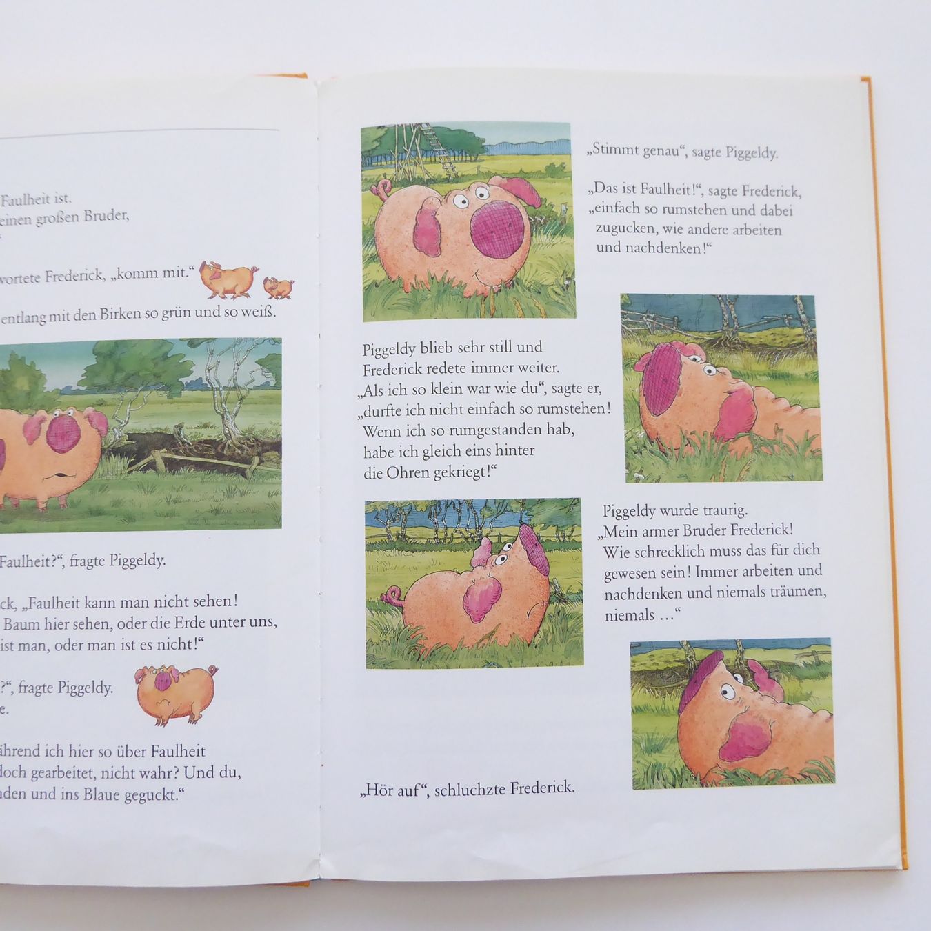 Libri: Neue Abenteuer mit Piggeldy und Frederick – Usato da Basel venduto da Kunterbunt12 4