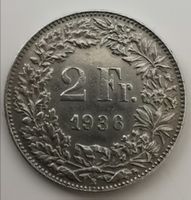 2 Franken 1916 Silber