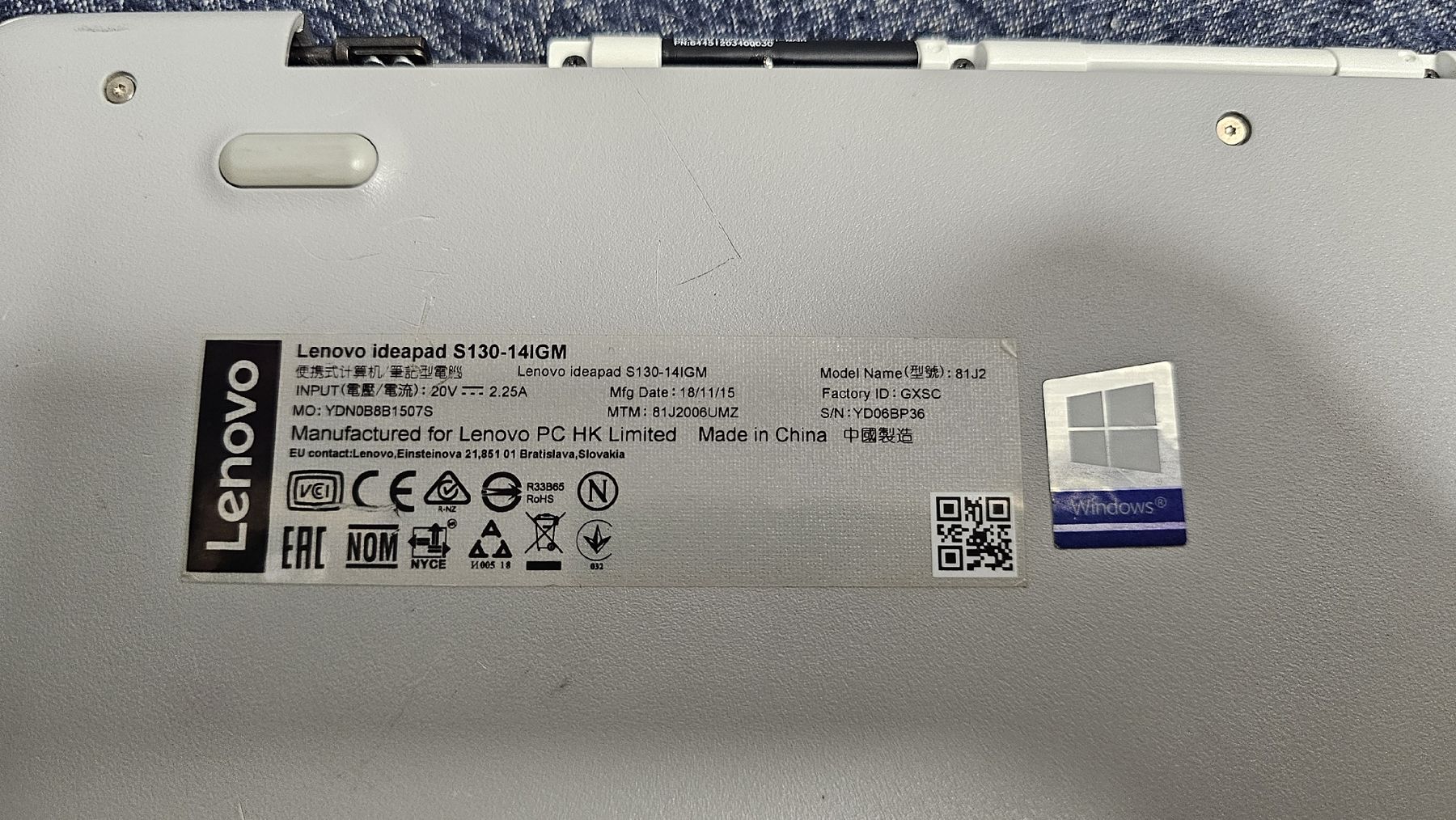 Lenovo Notebooks: Lenovo Laptop mit Windows 11 – Gebraucht aus Ehrikon von noa_vyp5 4