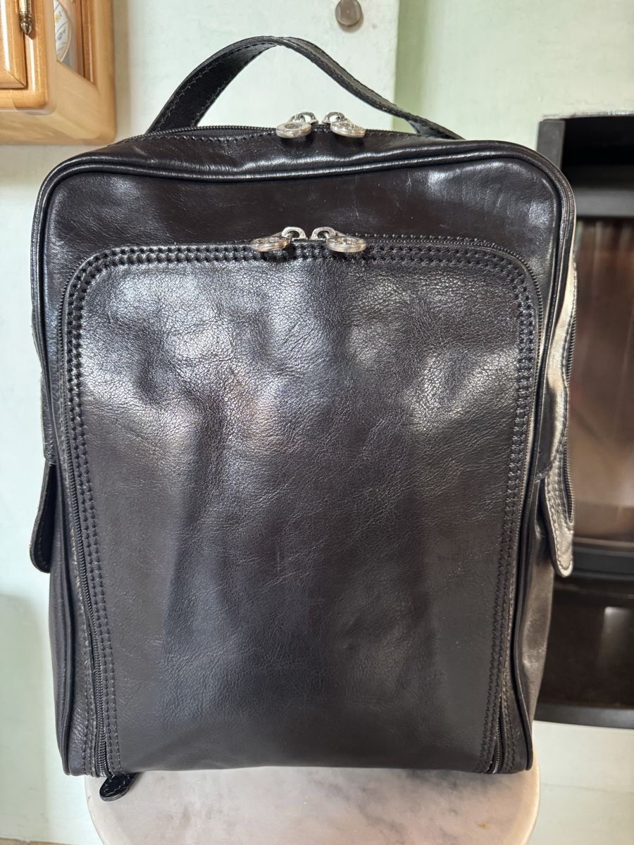 Sacs à dos: Laptoptasche / Rucksack Leder Schwarz – Neuf (Voir description) à Therwil par rowe-spezial
