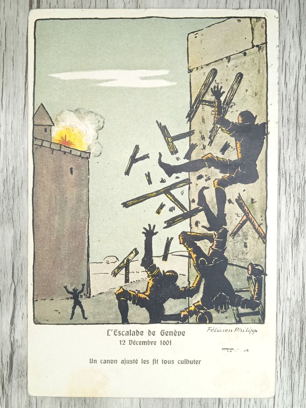 Tutti i francobolli: TR72 Carte Postale + Timbre Suisse 1922 – Usato da Cousset venduto da Patrick_Collections 1