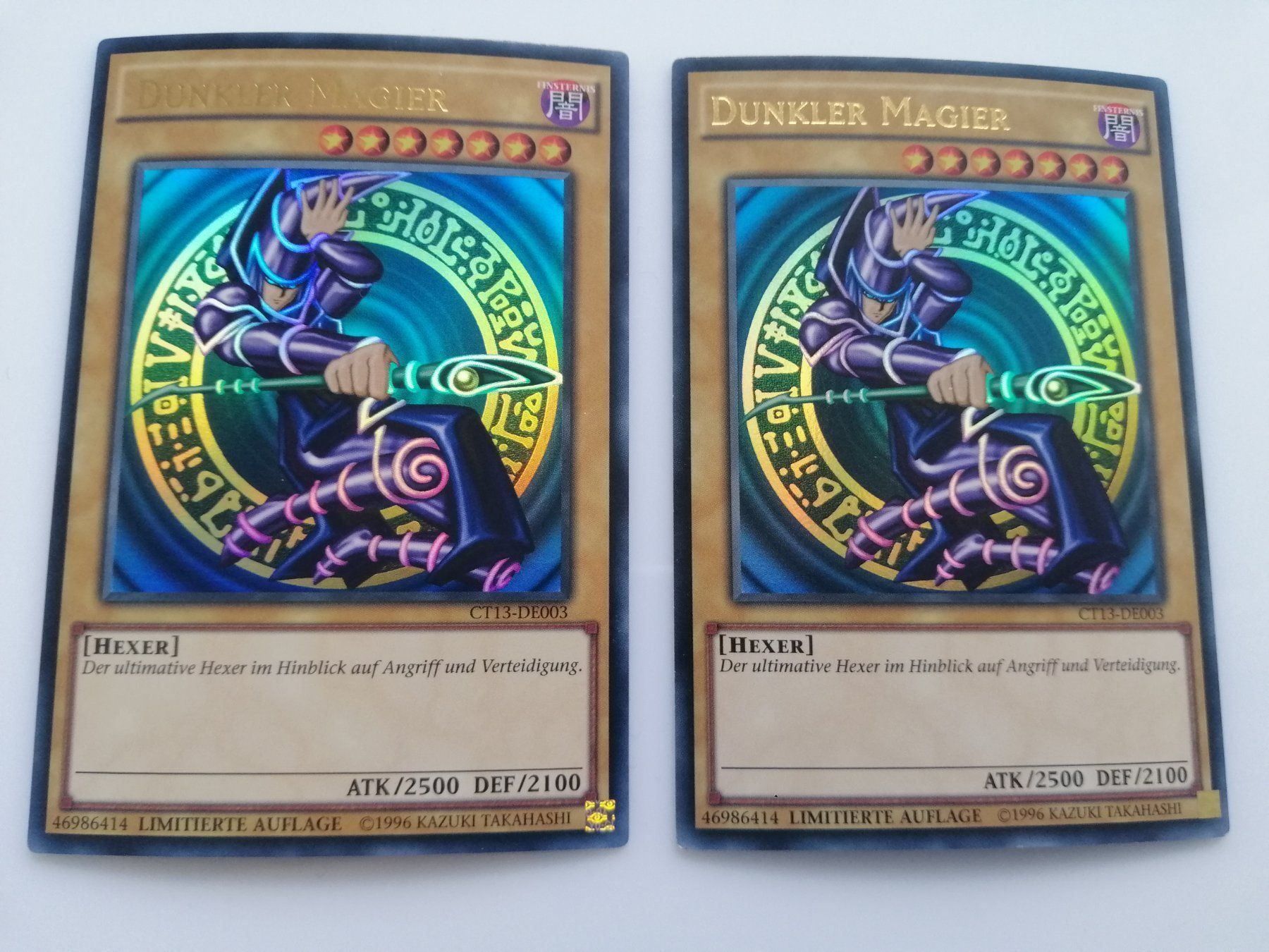 Yugioh Carte collezionabili: Dunkler Magier Ultra-Rare Mint – Nuovo (secondo la descrizione) da Boswil venduto da ShoppingCenterCity 7
