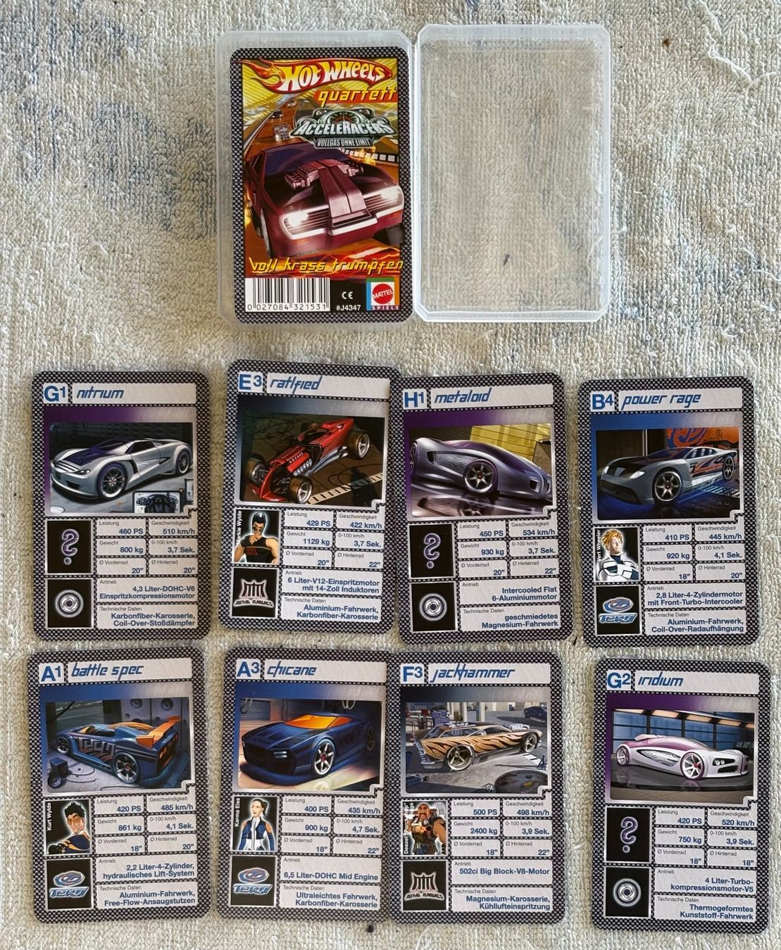 Giochi: QUARTETT HOT WHEELS – Usato da Ostermundigen venduto da Heavenmaus75 3