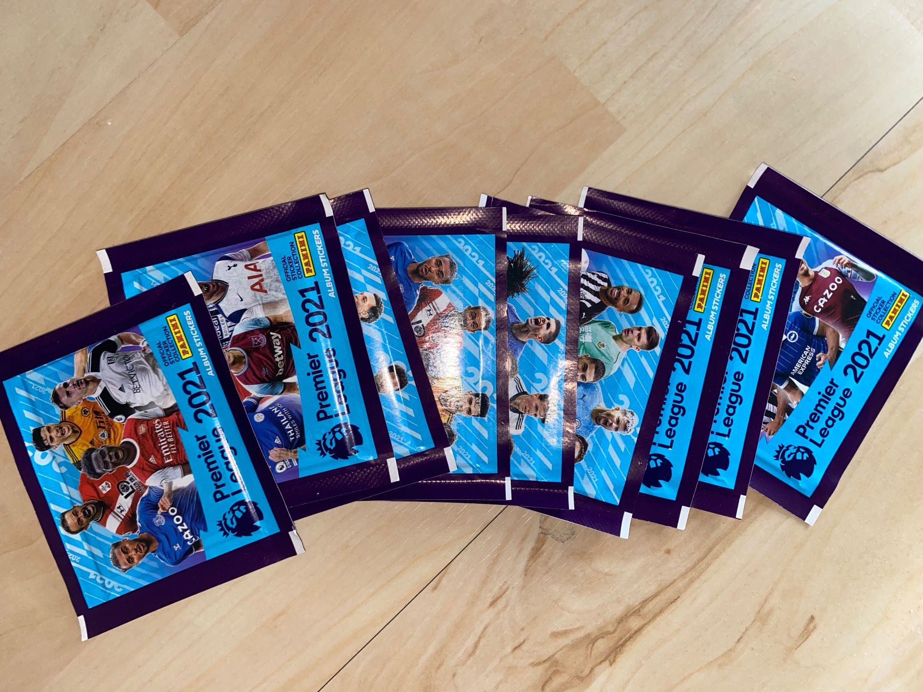 Panini Carte collezionabili: 9 Premier League 2021 Packs – Nuovo (secondo la descrizione) da Unterlunkhofen venduto da PaniNicola