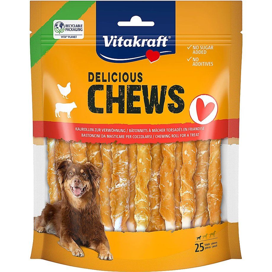 Mangimi: 4 x Vitakraft Delicious Chews – Nuovo e nell'imballaggio originale da L'Isle venduto da Legoman