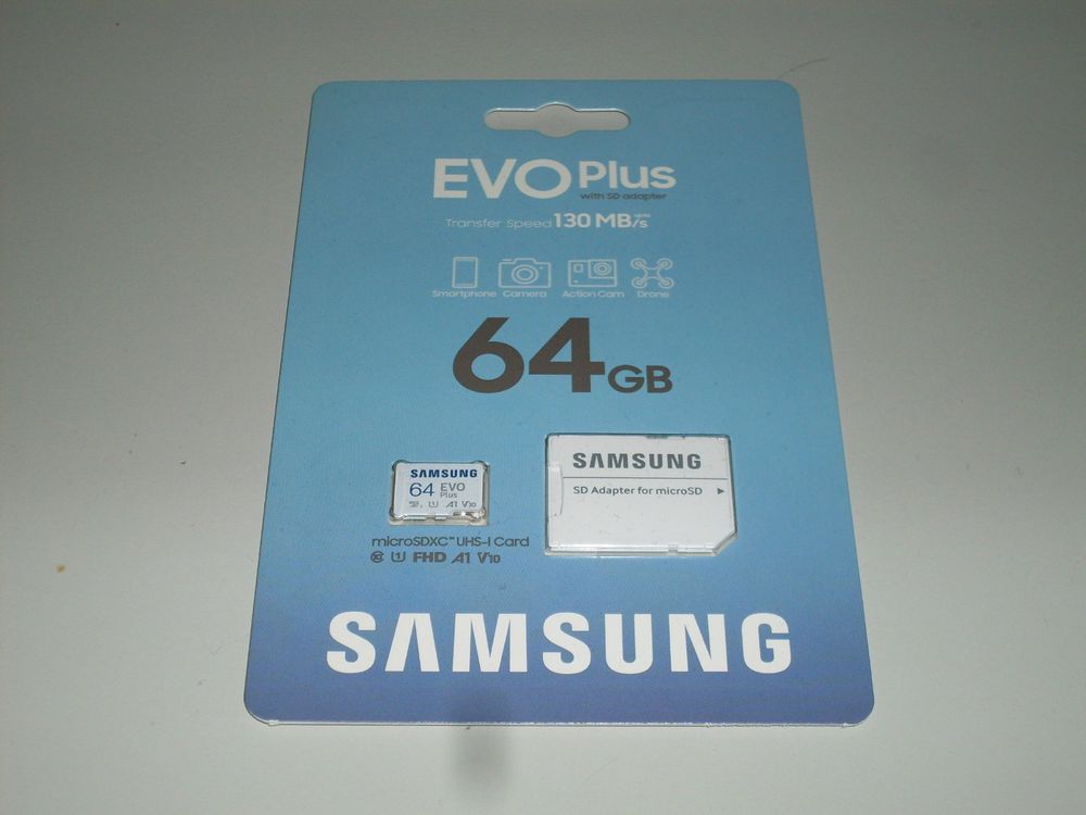 MicroSD Card 64 Gb Samsung | Kaufen auf Ricardo