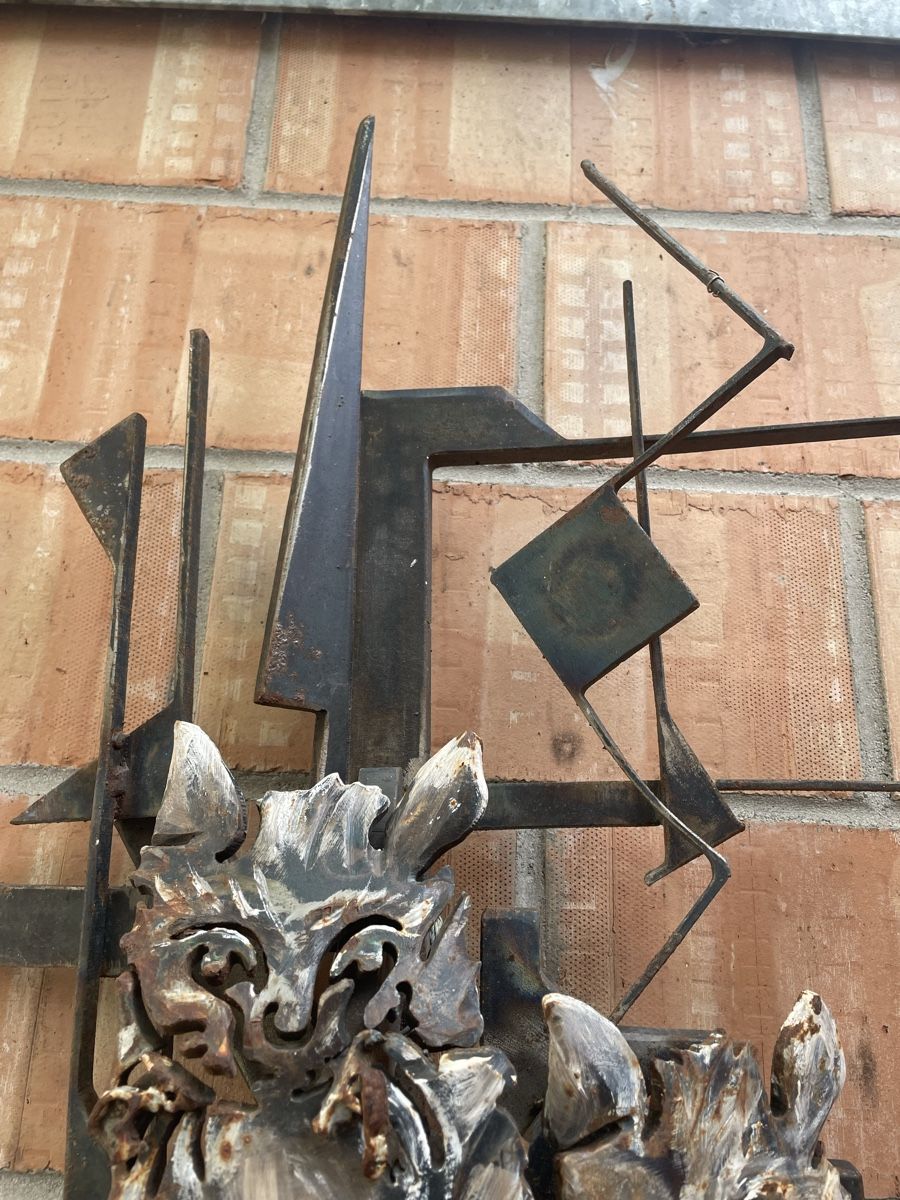 Sculture & Statue:  Katzen Metallkunst  – Usato da Zwingen venduto da keuseli49 4