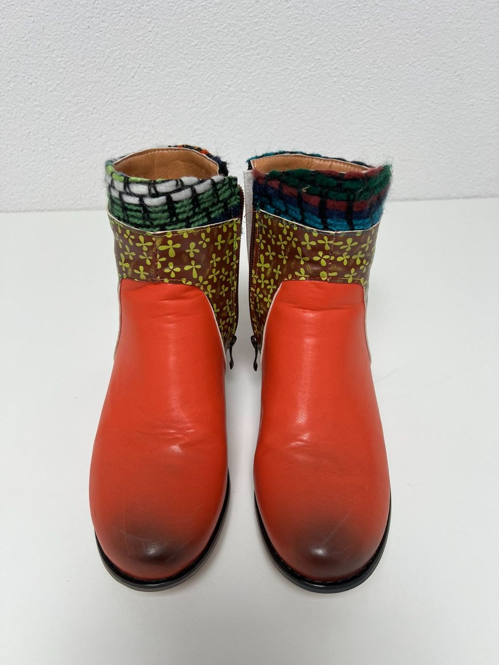 Boohoo Chaussures femmes: Ausgefallene Boho Stiefeletten Bunt Gr. 41 – D'occasion à Dagmersellen par nad_z66g