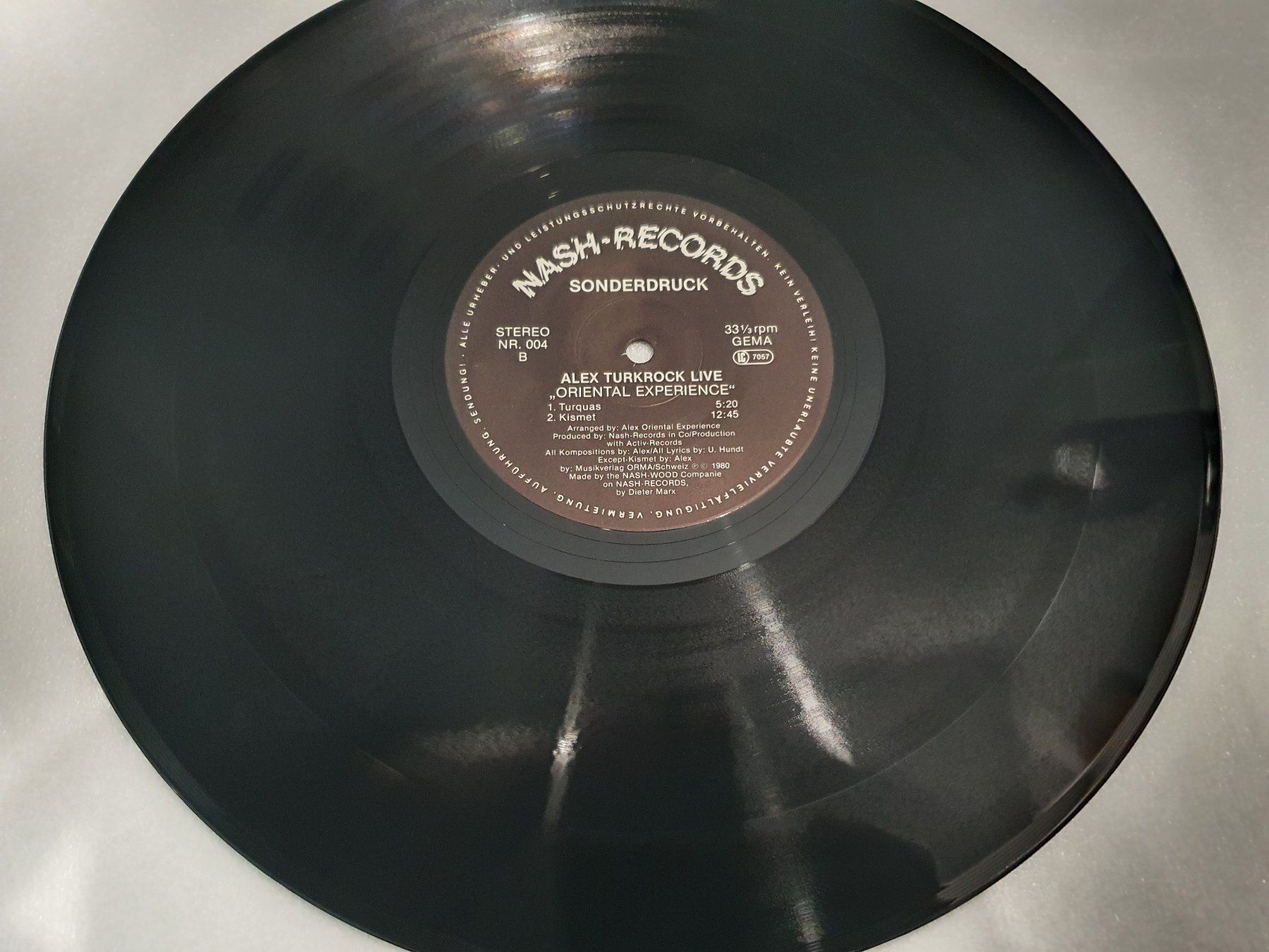 Dischi in vinile: Alex Oriental Experience – Live! – Usato da Uster venduto da Vinyl-Leidenschaft 6
