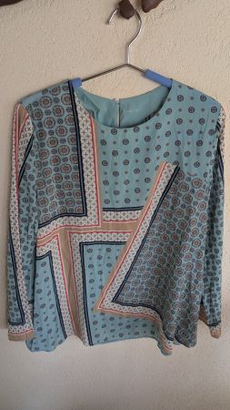 Bluse MARCCAIN N 3 gemustert guter Zustand
