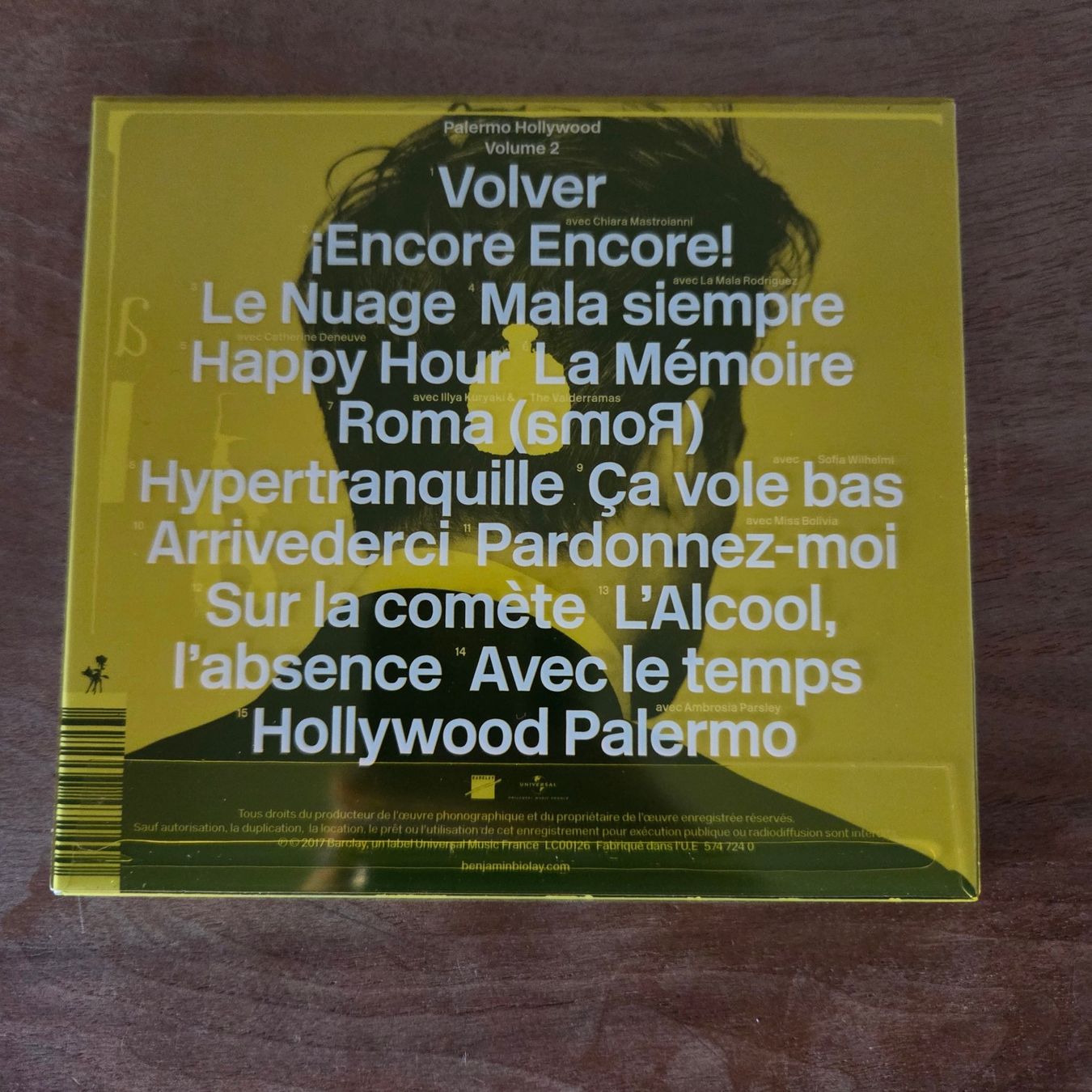 CD: Benjamin Biolay - Volume 2 Volver - CD – Nuovo (secondo la descrizione) da Olten venduto da clayrout 1