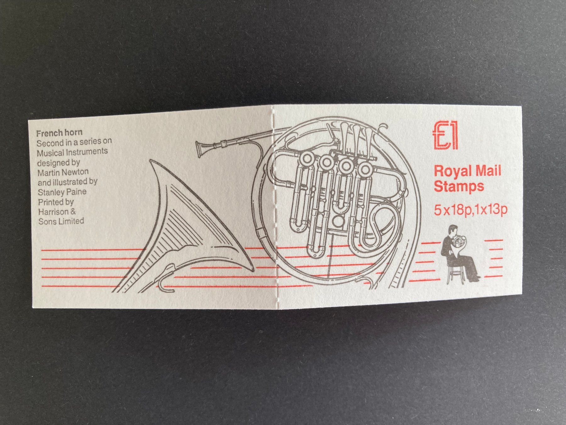 Tutti i francobolli: Markenheftchen Grossbritannien 1986 £1 postfrisch** – Nuovo e nell'imballaggio originale da Niederurnen venduto da Alpineyeti