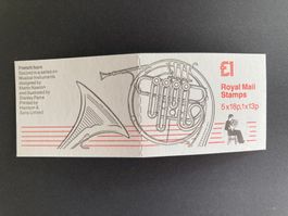 Markenheftchen Grossbritannien 1986 £1 postfrisch**