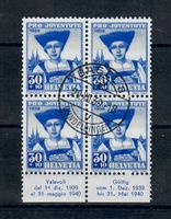 Pro Juventute 1939 Viererblock
