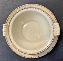 Schöne Saucière Porzellan elfenbeinfarbig Langenthal 1941