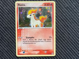 Pokemon Ponita Reverse Holo EX Fire red leaf green 2004