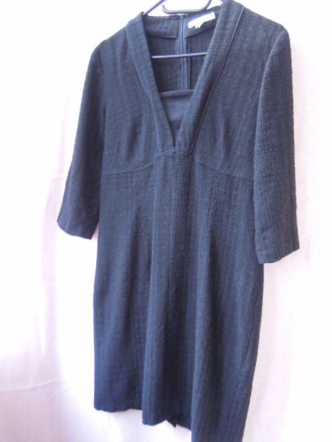 Kleider: Gr. 38 STEILMANN Kleid  grau schwarz s. Masse – Gebraucht aus Basel von FRAU.ZAUBER.MOND 3
