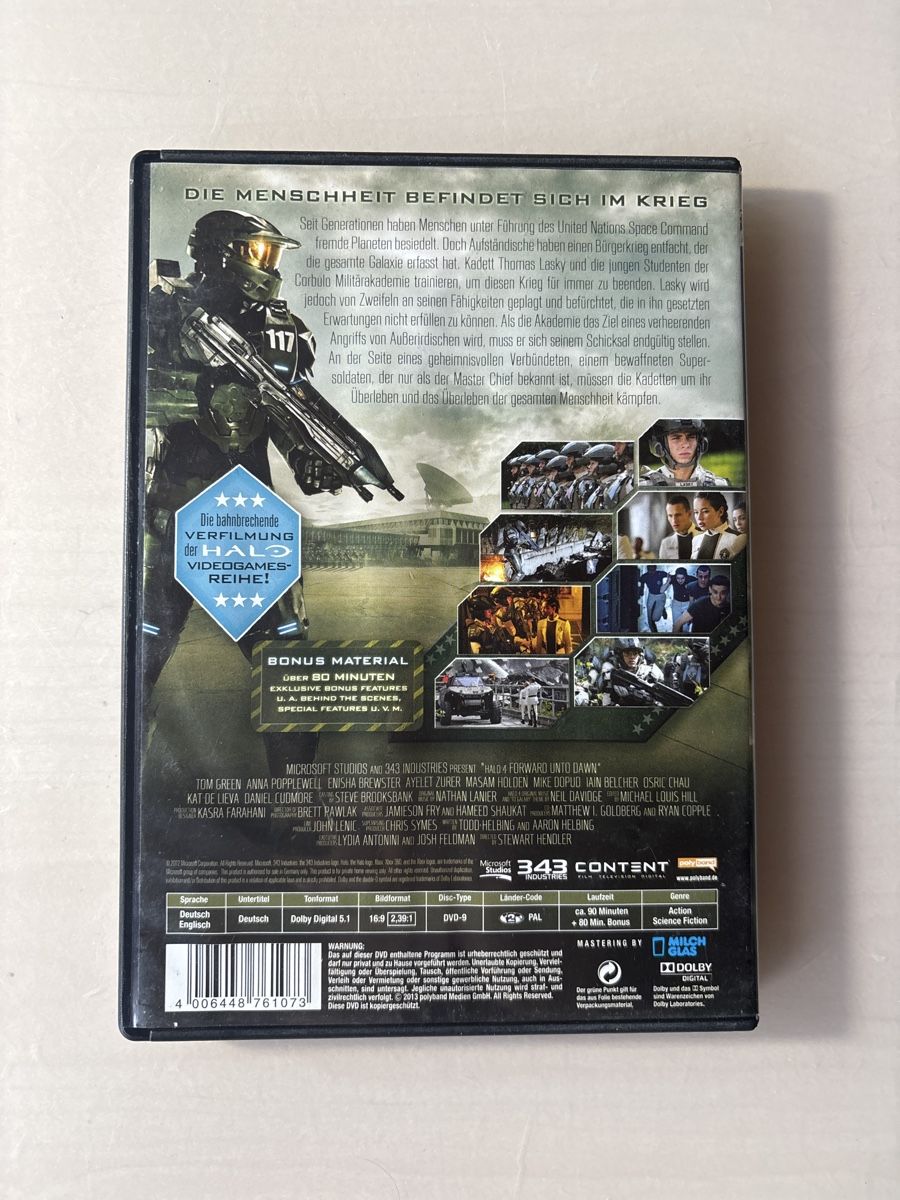 Tutti i DVDs: HALO 4 - Forward Unto Dawn – Usato da Ruswil venduto da Slivio_ 1