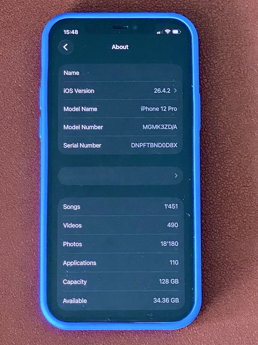 Apple Telefoni cellulari / Smartphones: iPhone 12 Pro 128 GB - Graphit | Gepflegter Zustand – Usato da Zürich venduto da Smp 7