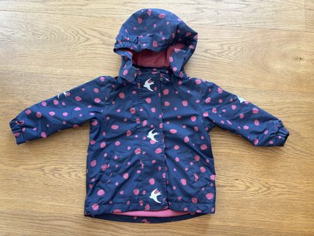 Regenjacke gefüttert Gr. 74/80