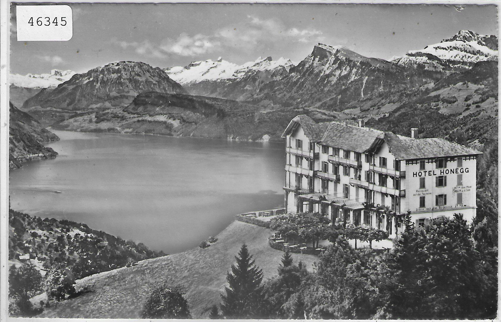 Cartes postales: Bürgenstock - Hotel Honegg – D'occasion à Ettingen par Kartenplanet