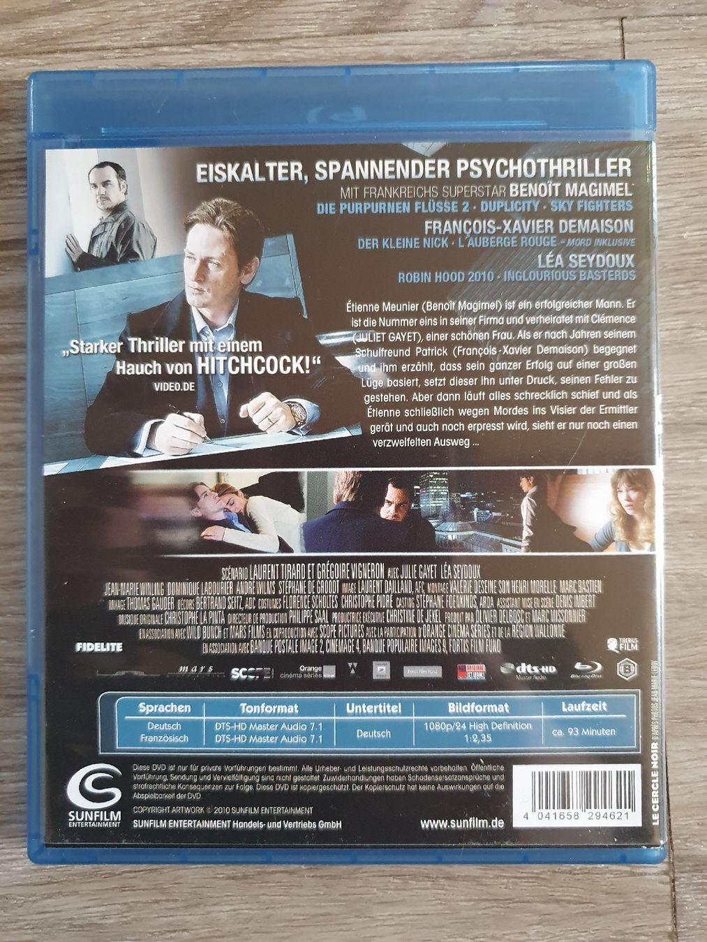 Tous les DVDs: Blu-ray Thriller: "Eiskalte Seele", "Spurlos" – D'occasion à Solothurn par Daniel_SO 1