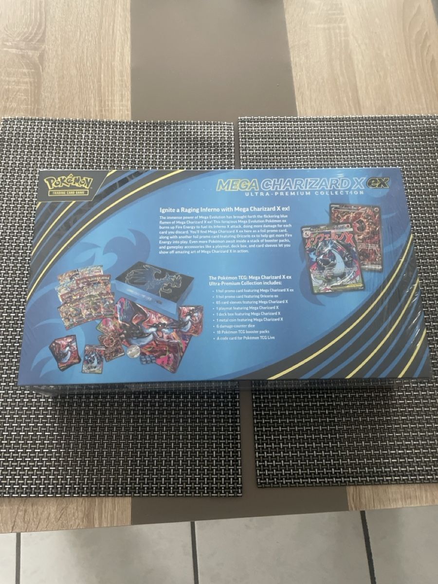 Pokémon Carte collezionabili: pokemon Mega CharizardX ex Ultra Premium Collection EN – Nuovo (secondo la descrizione) da Bellach venduto da Pokemam 1