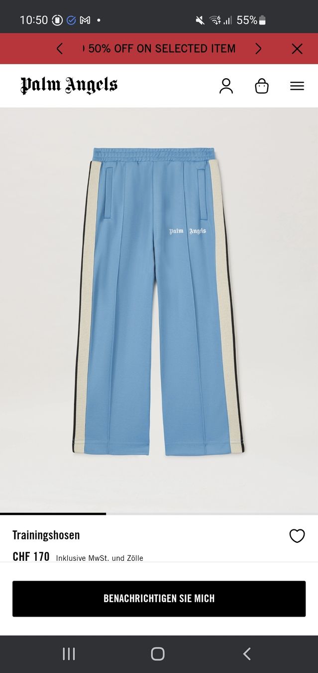 Palm Angels Pantaloni: Palm Angels Jogger gr. S-M – Nuovo (secondo la descrizione) da Hünibach venduto da tommy_gunn 4