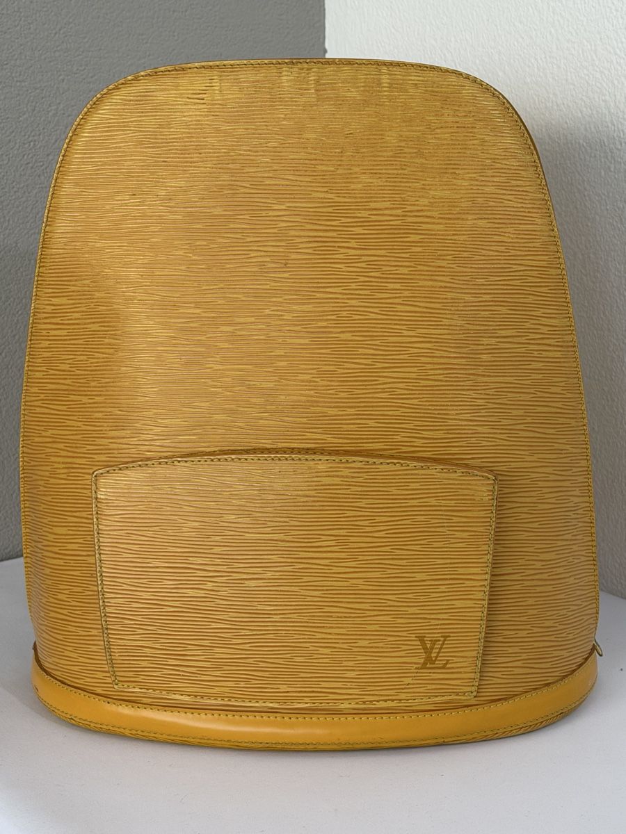 Louis Vuitton Zaini: Louis Vuitton Gobelins Epi Rucksack Gelb – Usato da Pfäffikon SZ venduto da LaPoche1 9