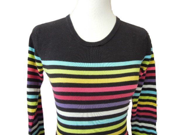 Maglioni & Felpe: Gr. 34 Ringelpulli Shirt bunt Baumwolle Little Marcel sMasse – Usato da Basel venduto da FRAU.ZAUBER.MOND 1