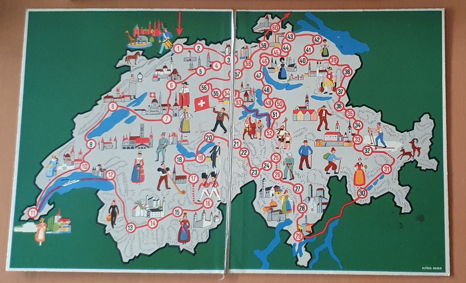 Giochi: 3 antike Brettspiele – Usato da Kreuzlingen venduto da Rschweiz1 4