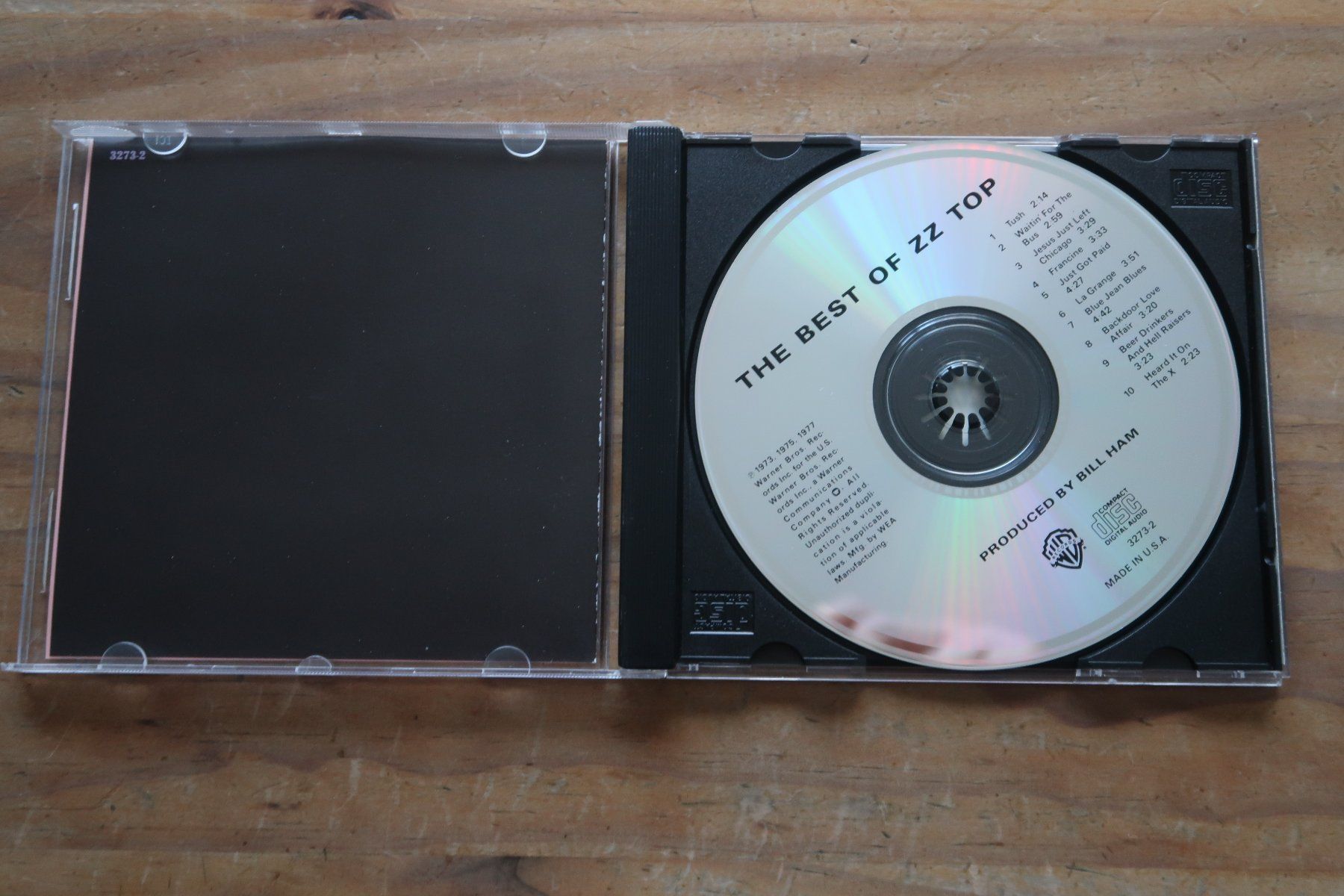 CD: ZZ TOP - THE BEST OF - CD – Usato da Basel venduto da Patiscat 3