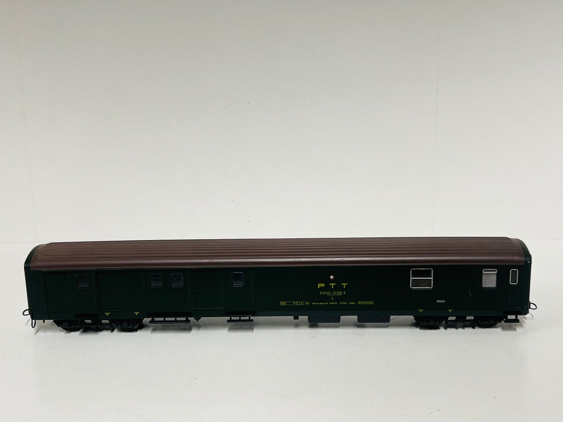 Roco Modellini di ferrovie: Roco SBB Gepäckwagen   H0 DC – Difettoso da Geroldswil venduto da TopTrain54 1