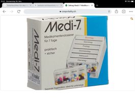 MEDI-7  Medikamentendosierer 7 Tage