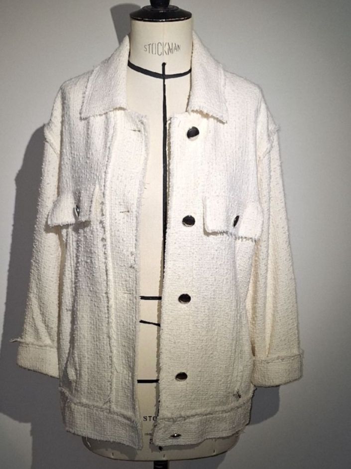 Zara Giacche: Veste ZARA blanc cassé - comme neuve – Nuovo (secondo la descrizione) da Jussy venduto da lia_sb7q