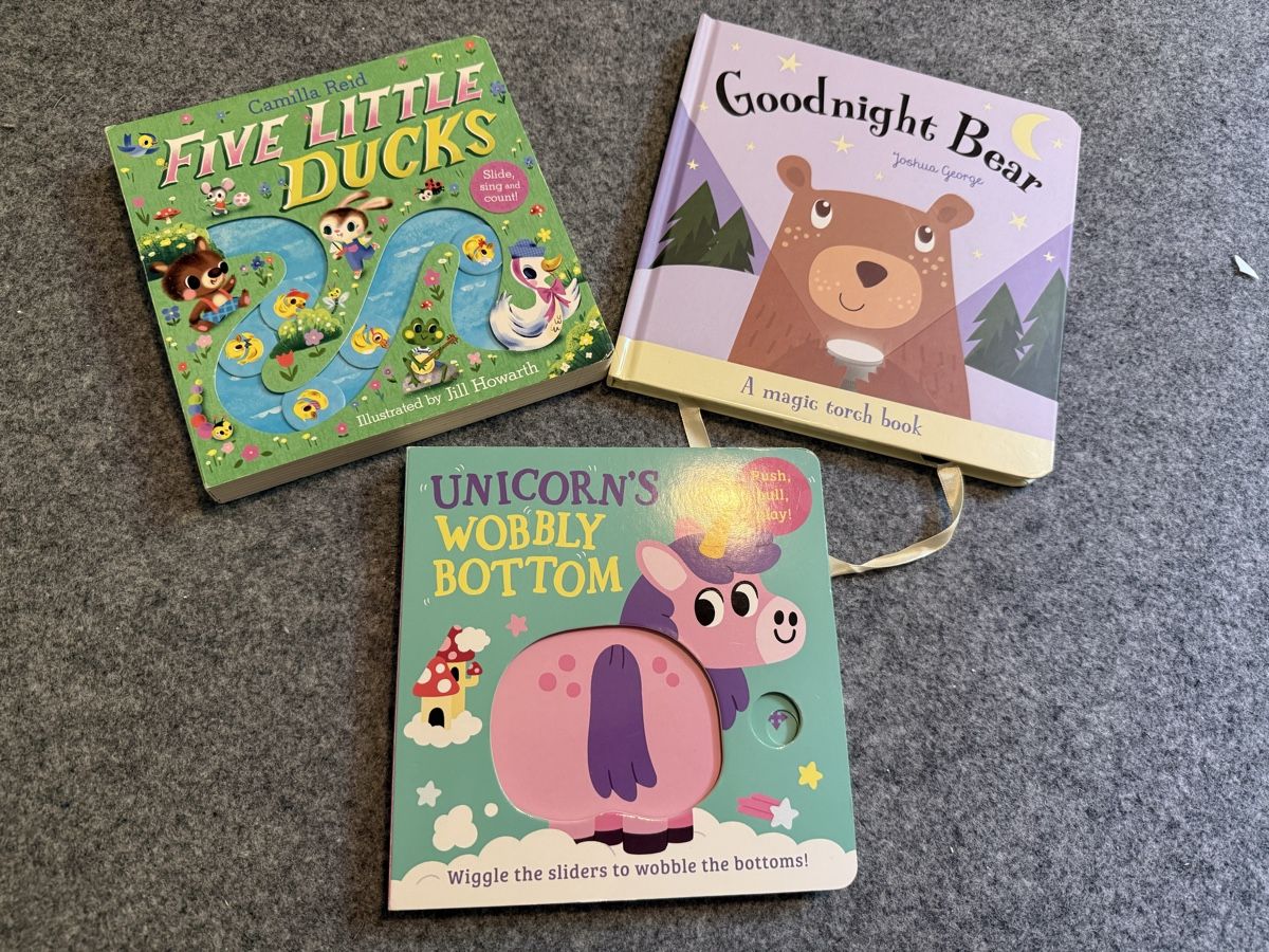 Libri: 3 x Interactive Toddler Book Bundle with movement – Usato da Goldswil venduto da ste_xtr5