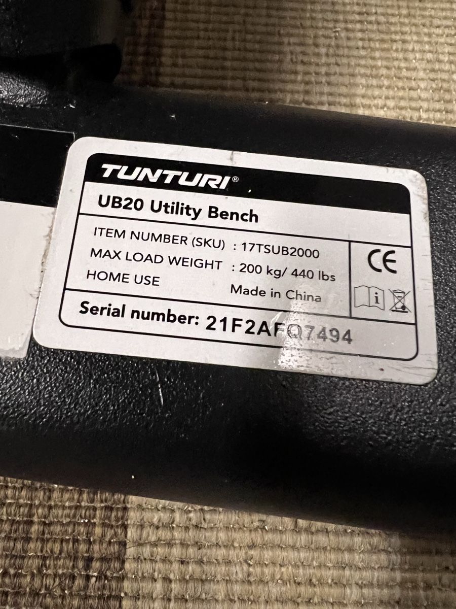 Tunturi Hometrainer: Bench TUNTURI® – Gebraucht aus Brugg AG von Eule47 2