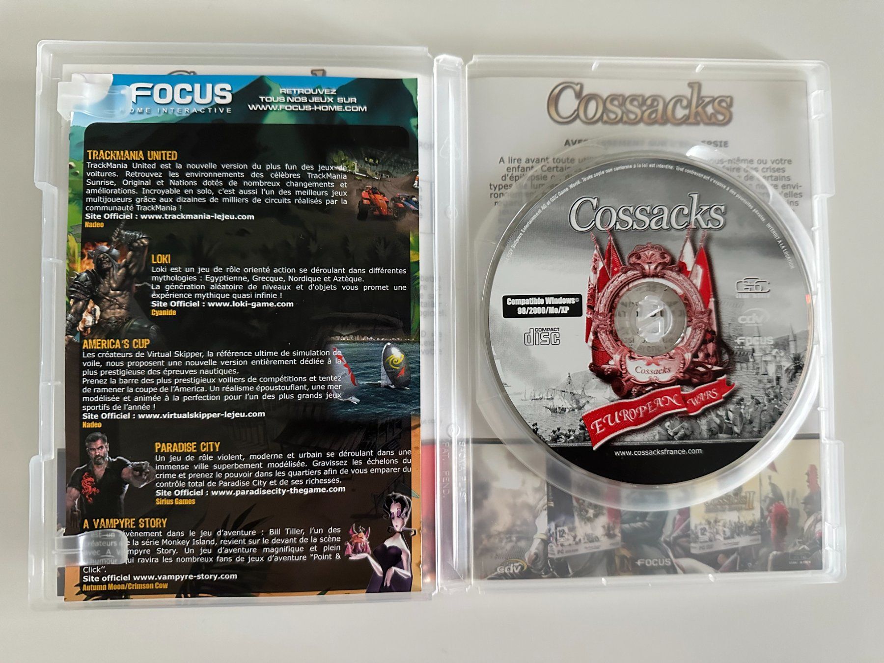 Microsoft Giochi: Cossacks European Wars, PC – Usato da Couvet venduto da nay_prh5 1