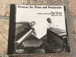 Duo Vivace, Pictures for Piano and Percussion, audite95.433