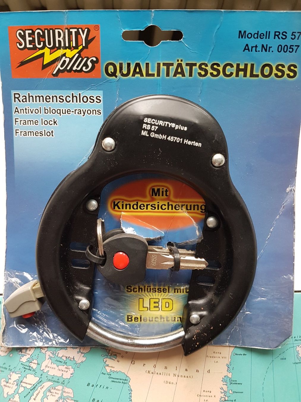 Schlösser: Fahrradschloss/ Rahmenschloss – Neu und originalverpackt aus Duebendorf von Arenenberg1