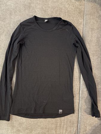 Helly Hansen Merino Baselayer, XS, Schwarz