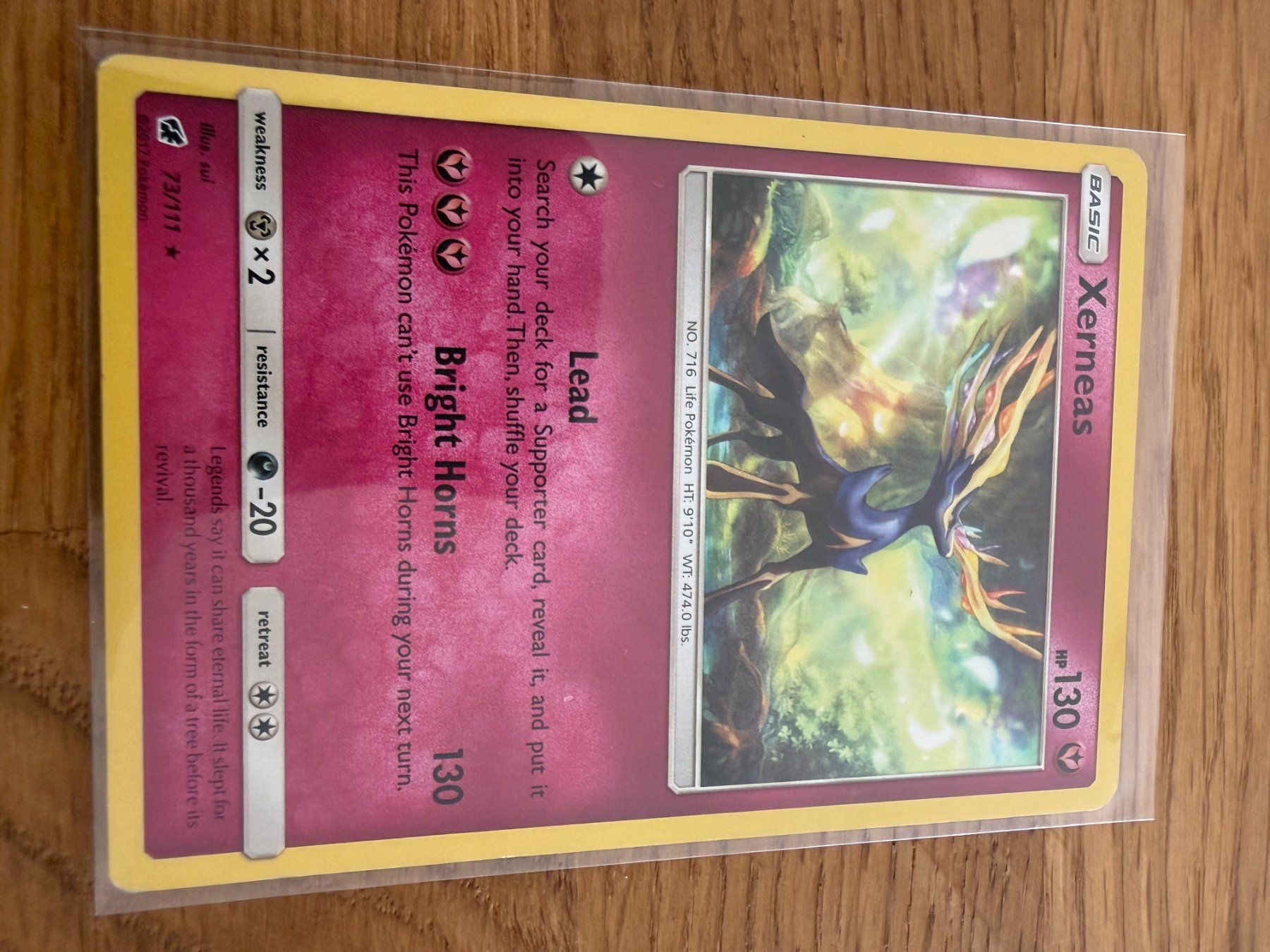 Pokémon Sammelbilder & Trading cards: Xerneas 73/111 – Gebraucht aus Amriswil von sim_nlb6