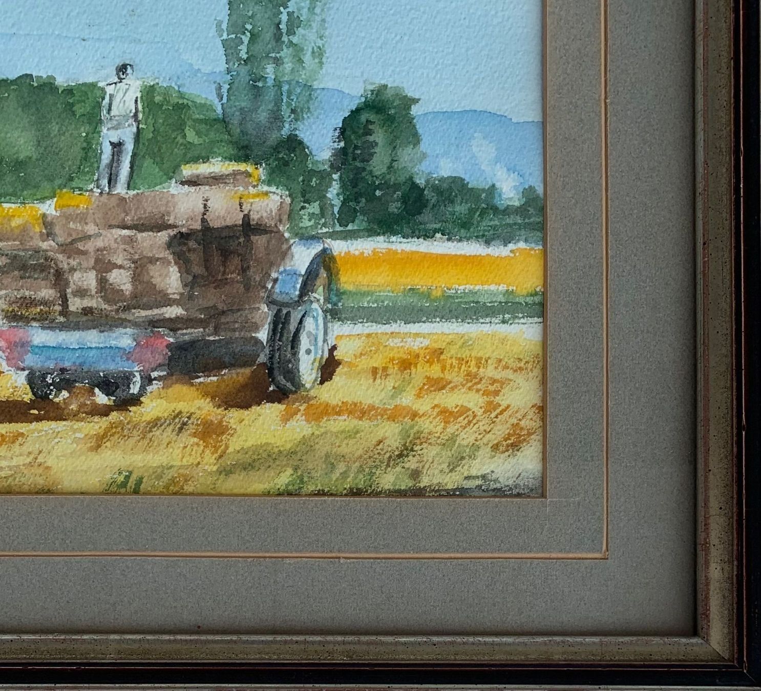Dipinti: Walter Keller Aquarelle Landschaft – Usato da Müllheim Dorf venduto da Othmar73 4